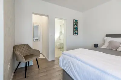 Krevet ili kreveti u jedinici u objektu VILLA MIRAKUL