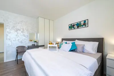 Krevet ili kreveti u jedinici u objektu VILLA MIRAKUL