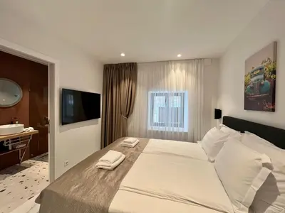 Krevet ili kreveti u jedinici u objektu Azalea Dalmacija Luxury Rooms and Apartments