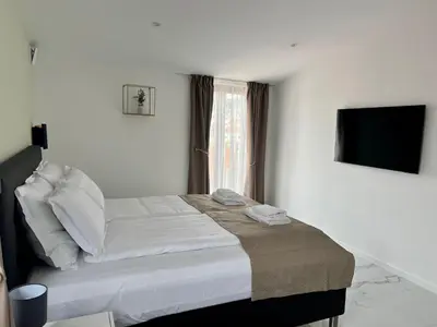Krevet ili kreveti u jedinici u objektu Azalea Dalmacija Luxury Rooms and Apartments