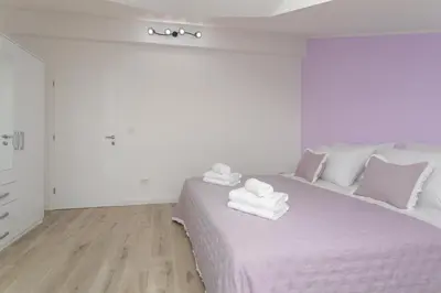 Krevet ili kreveti u jedinici u objektu Apartment Exclusive VIEW