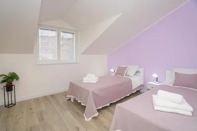 Krevet ili kreveti u jedinici u objektu Apartment Exclusive VIEW