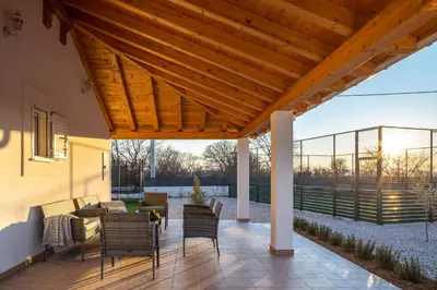 Balkon ili terasa u objektu Villa Darina