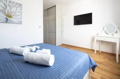 Krevet ili kreveti u jedinici u objektu Villa Darina