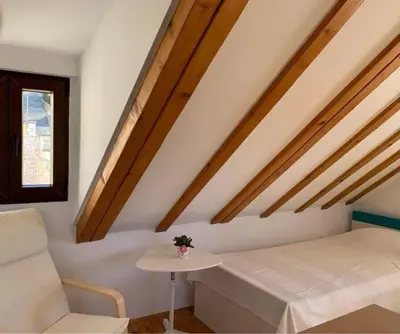 Krevet ili kreveti u jedinici u objektu Inevig Holiday home
