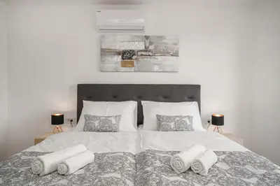 Krevet ili kreveti u jedinici u objektu Apartment SABBIA