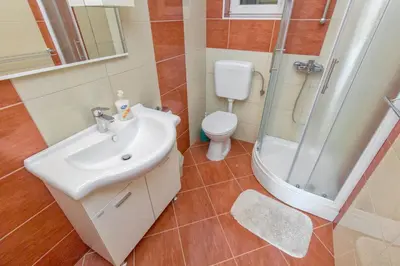 Kupaonica u objektu House Brist