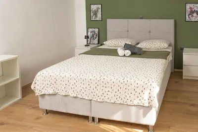 Krevet ili kreveti u jedinici u objektu Guest house 