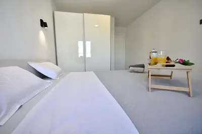 Krevet ili kreveti u jedinici u objektu Apartman Villa Marina
