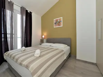 Krevet ili kreveti u jedinici u objektu Apartments Helena