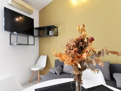 TV i/ili zabavni centar u objektu Apartments Helena