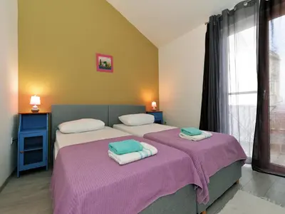 Krevet ili kreveti u jedinici u objektu Apartments Helena