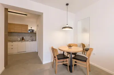 Kuhinja ili čajna kuhinja u objektu PORTO SERENO apartments