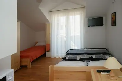 Krevet ili kreveti u jedinici u objektu Villa Trio Srima