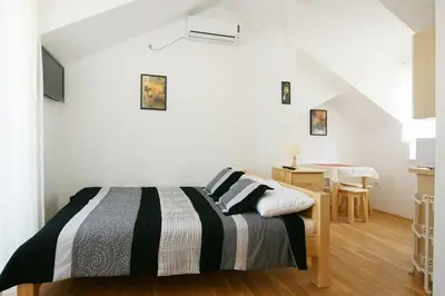 Krevet ili kreveti u jedinici u objektu Villa Trio Srima