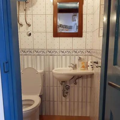 Kupaonica u objektu Ferienhaus Insel Murter Vivaldi/Stonehouse Betina