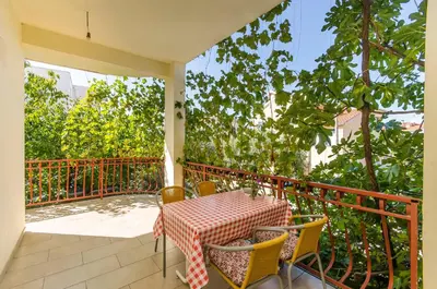 Balkon ili terasa u objektu Apartments Neva