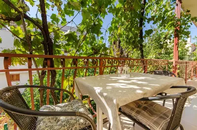 Balkon ili terasa u objektu Apartments Neva