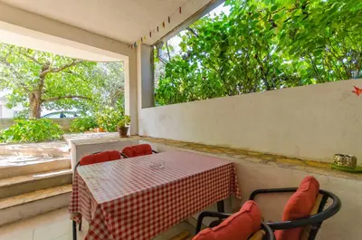 Balkon ili terasa u objektu Apartments Neva