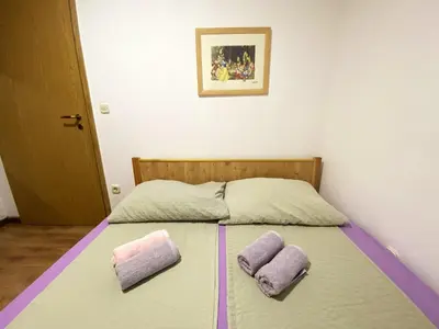 Krevet ili kreveti u jedinici u objektu Elegant Apartment in Vodice - 53 m² - Near the Sea