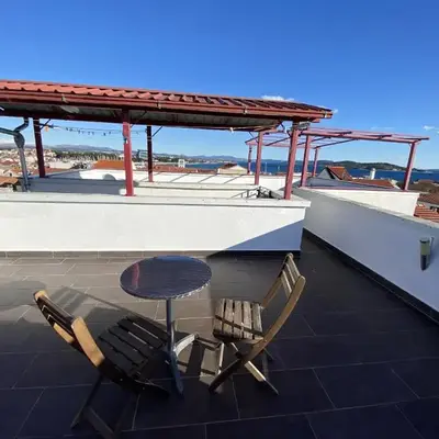 Enchanting Apartment in Vodice with Sea View Terrace