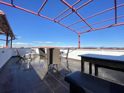 Balkon ili terasa u objektu Seaview Apartment in Vodice - 47m²