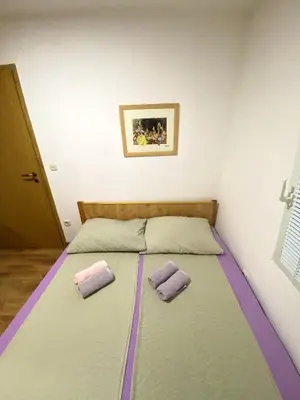 Krevet ili kreveti u jedinici u objektu Seaview Apartment in Vodice - 47m²