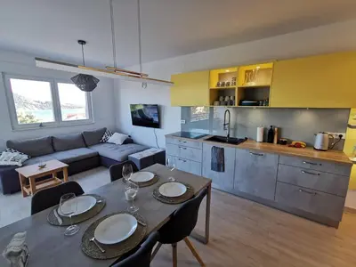 Kuhinja ili čajna kuhinja u objektu Apartment Pinia