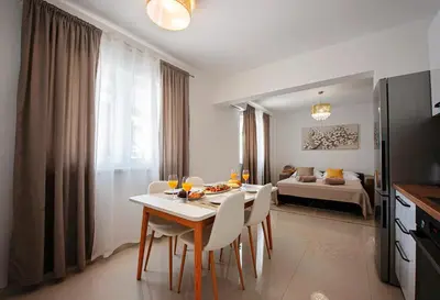 TV i/ili zabavni centar u objektu Sea Front Apartments Ivana