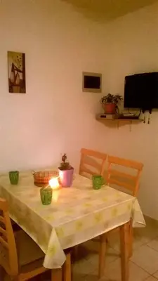 TV i/ili zabavni centar u objektu Apartments Dijana