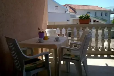 Balkon ili terasa u objektu Apartments Dijana