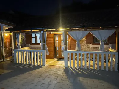 Balkon ili terasa u objektu LONGER LIFE Stone House