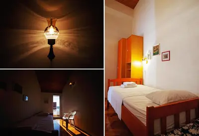 Krevet ili kreveti u jedinici u objektu Traditional Family Home In The Heart Of Dalmatia