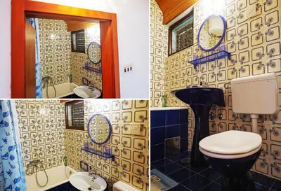Kupaonica u objektu Traditional Family Home In The Heart Of Dalmatia