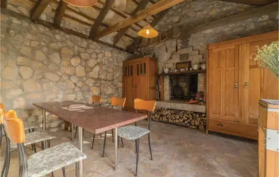 Tlocrt objekta Awesome Home In Krkovic With Sauna