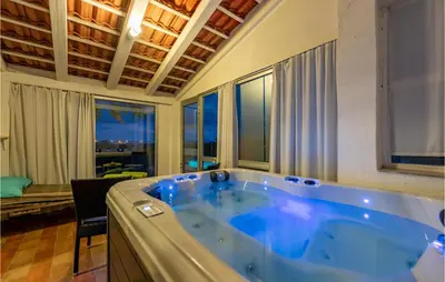 Tlocrt objekta Awesome Home In Krkovic With Sauna