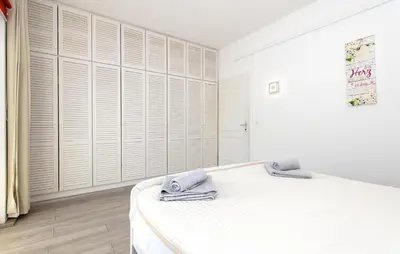 Krevet ili kreveti u jedinici u objektu Apartment Vodice Stablinac
