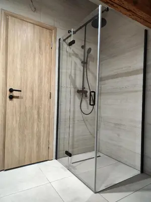 Kupaonica u objektu Modern penthouse Ivan with rooftop swimming pool and jacuzzi