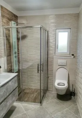 Kupaonica u objektu Modern penthouse Ivan with rooftop swimming pool and jacuzzi