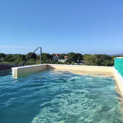 Modern penthouse Ivan with rooftop swimming pool and jacuzzi