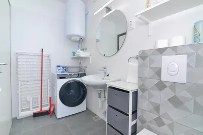 Kupaonica u objektu Memory Box Apartman - Šibenik