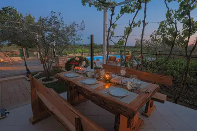 Tlocrt objekta Holiday house Olive Tree