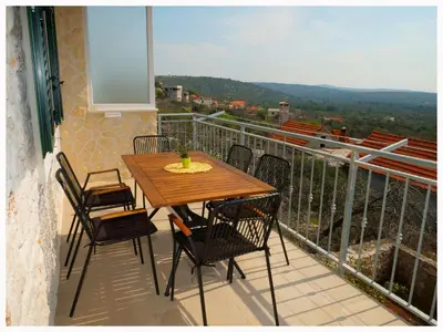 Balkon ili terasa u objektu House Natalija