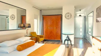 Krevet ili kreveti u jedinici u objektu Boutique Apartments Refresh