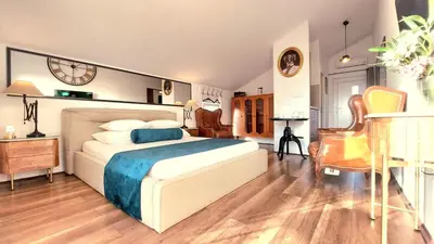 Krevet ili kreveti u jedinici u objektu Boutique Apartments Refresh