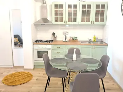 Kuhinja ili čajna kuhinja u objektu Apartman Karmen