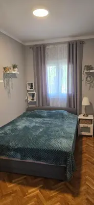 Krevet ili kreveti u jedinici u objektu House vacation with pool,three rooms,near Šibenik
