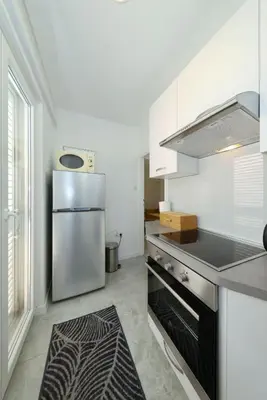 Kuhinja ili čajna kuhinja u objektu Apartment Zamalin SeaView