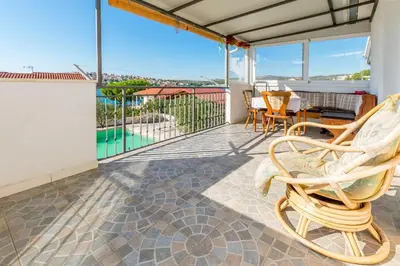 Balkon ili terasa u objektu House Osti