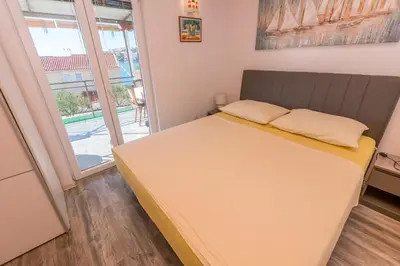 Krevet ili kreveti u jedinici u objektu House Osti